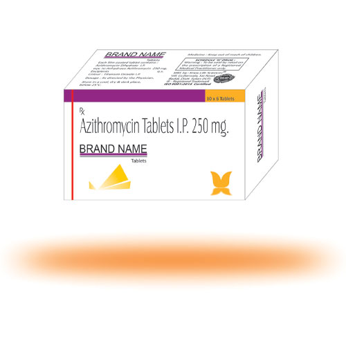 Azithromycin Dihydrate IP 250mg Tablets