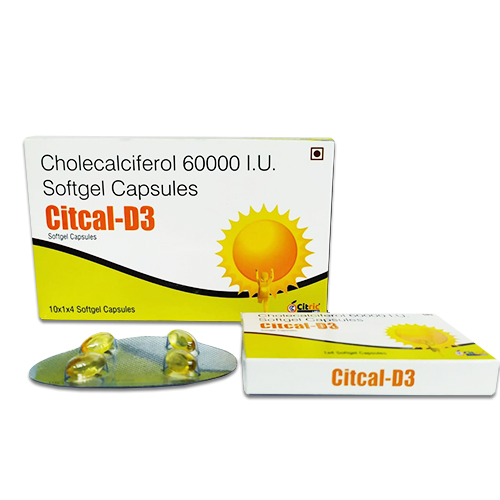 CITCAL-D3 Softgel Capsules