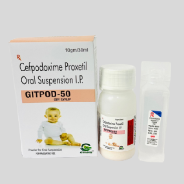 Cefpodoxime Oral Suspension IP 50mg
