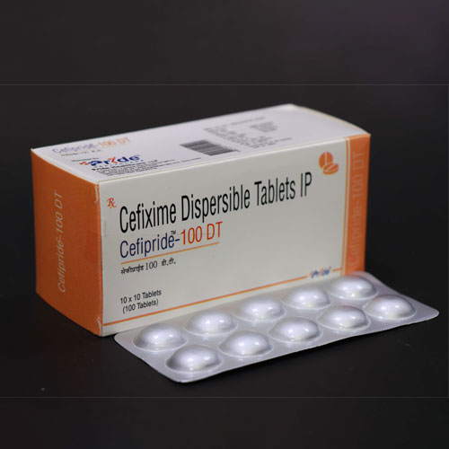 CEFIPRIDE-100 DT TABLETS (DPCO)
