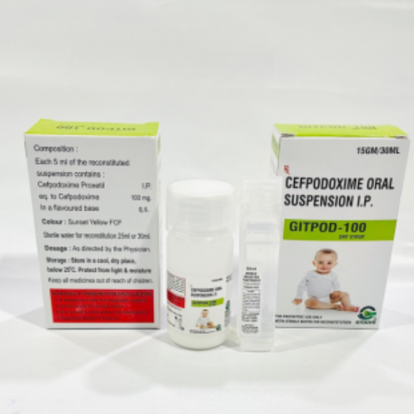 Cefpodoxime Oral Suspension IP 50mg