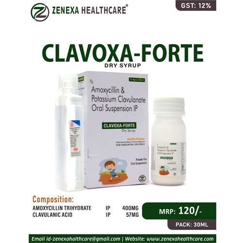 CLAVOXA-FORTE Dry Syrup