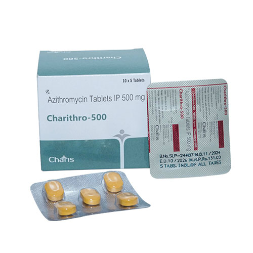 CHARITHRO-500 TABLETS