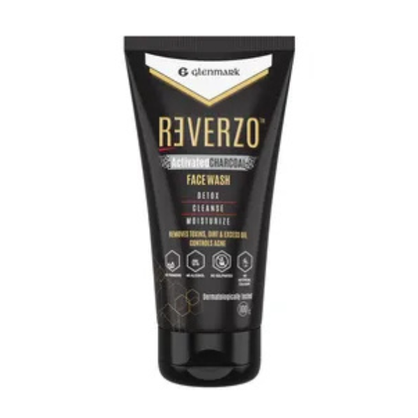 Reverzo Activated Charcoal Facewash 