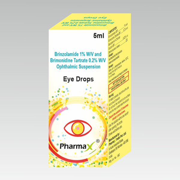 Brinzolaide 1 Percent W-v And Brimonidine Tarrate 0.2 Percent W-v Ophthalmic Suspension Eye Drops