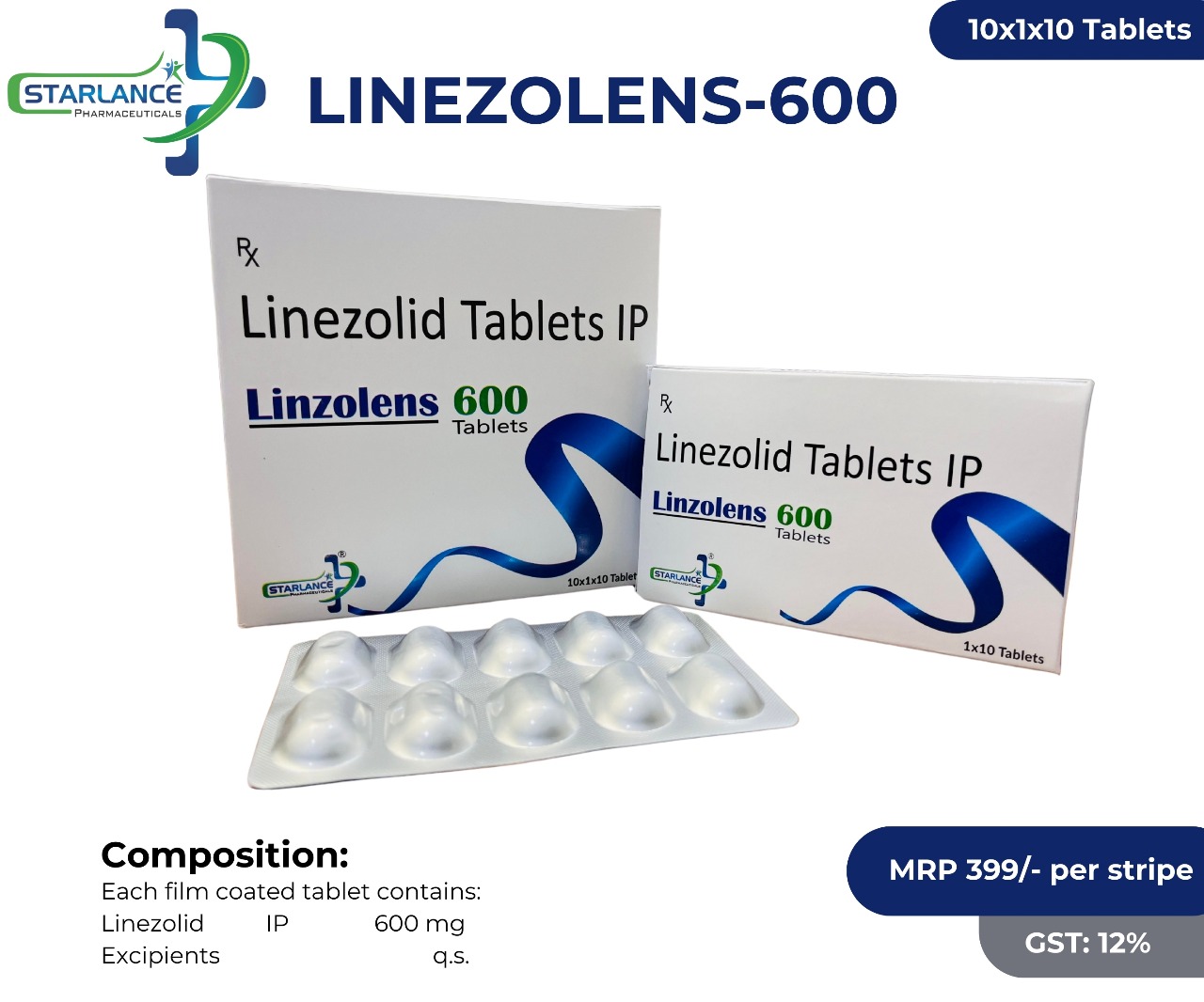 LINEZOLENS - 600
