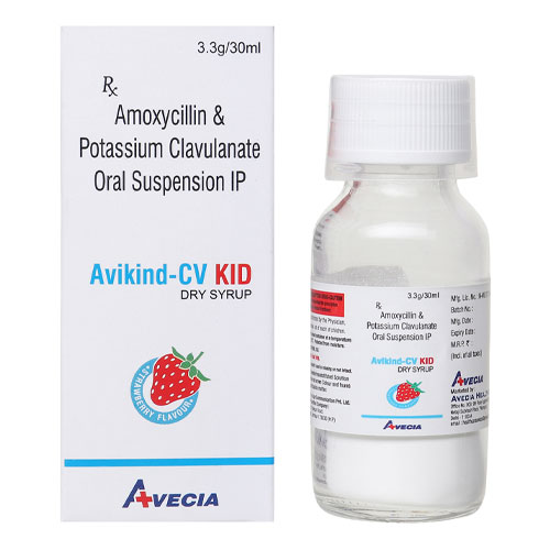 Avikind-CV Kid Dry Syrups (Strawberry Flavour)