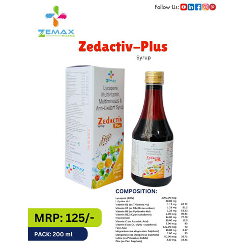ZEDACTIV-PLUS Syrups