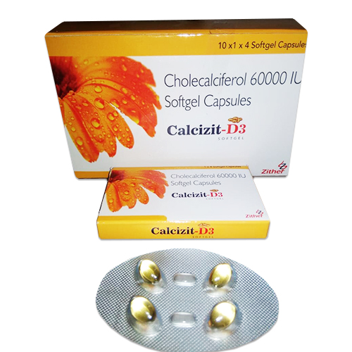 CALCIZIT-D3 Softgel Capsules