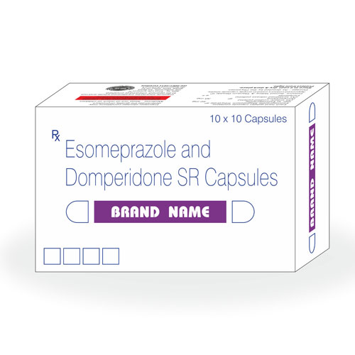 Esomeprazole Magnesium Trihydrate IP 40mg + Domperidone SR IP 30mg Capsules