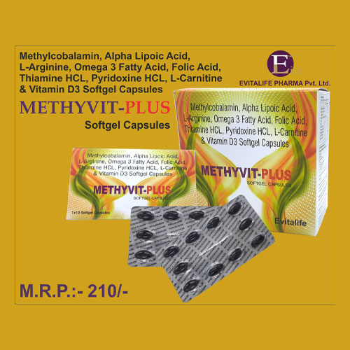 METHYVIT-PLUS Softgel Capsules