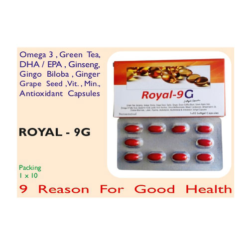 ROYAL-9G SOFTGEL CAPSULES