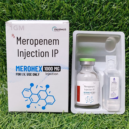 Merohex 1000mg Injection