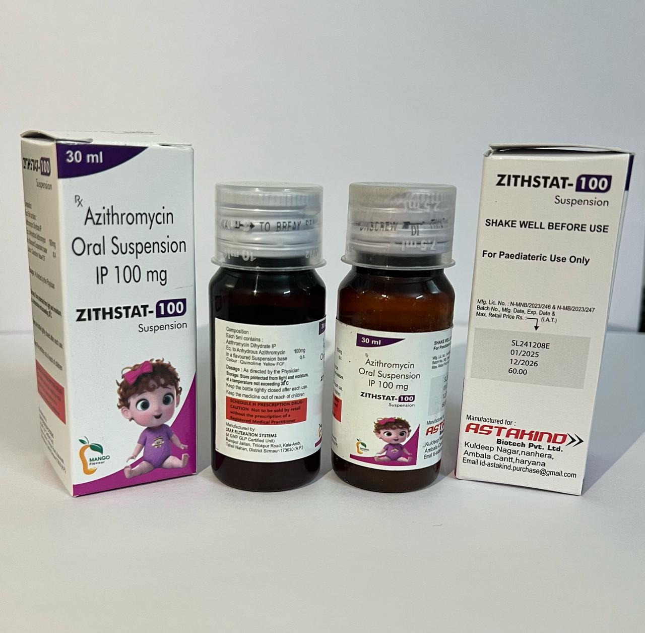 ZITHSTTA 100 SUSPENSION