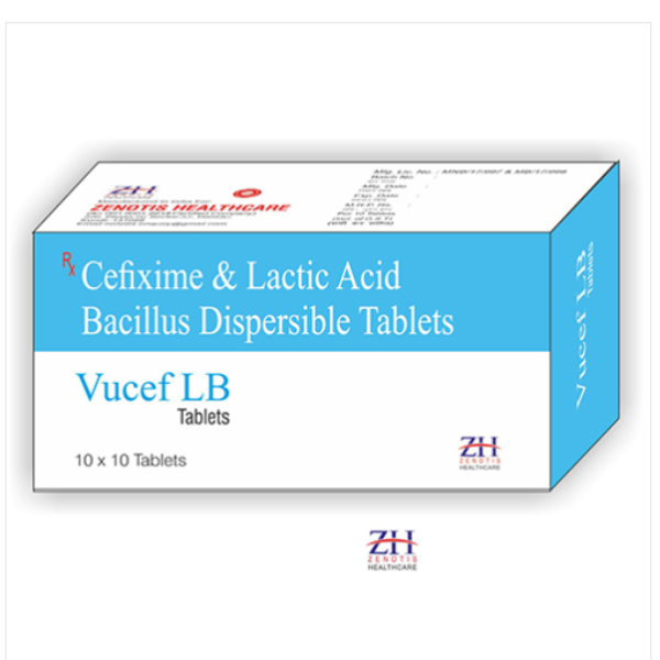 Cefixime 200mg with Lactic Acid Bacillus