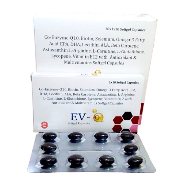 EV-Q10 Softgel Capsules