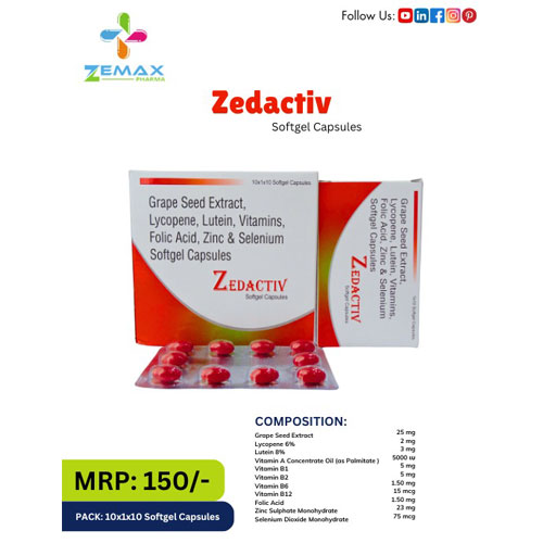 ZEDACTIV-Softgel Capsules