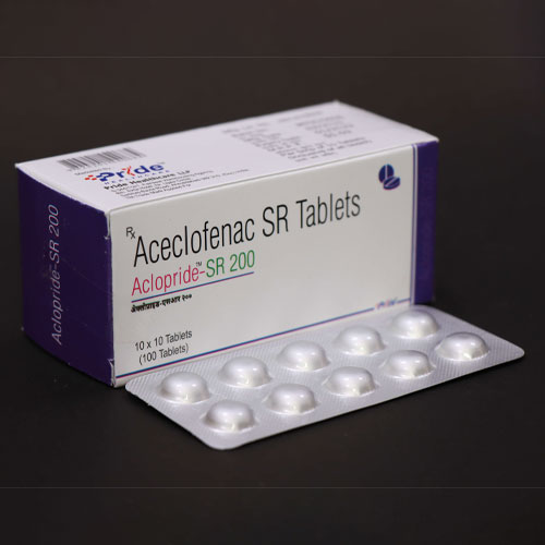 ACLOPRIDE-SR 200 TABLETS