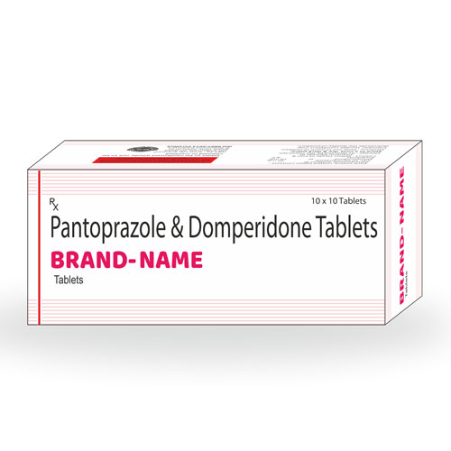 Pantoprazole Sodium IP 40mg + Domperidone IP 10mg Tablets