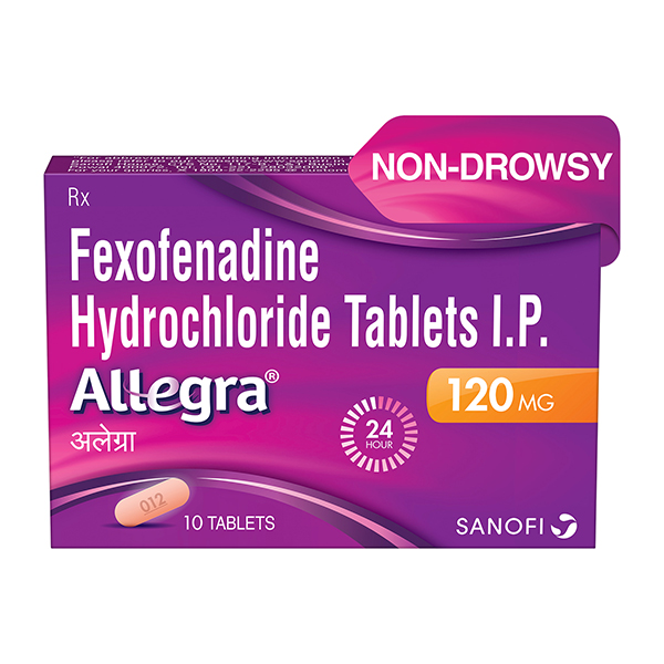 Allegra 120mg Tablet 