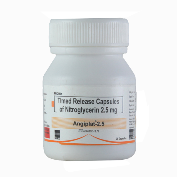Angiplat 2.5mg Capsule
