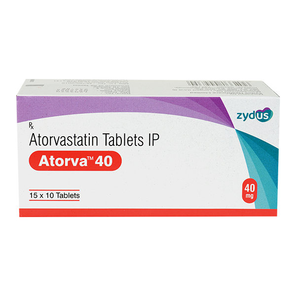 Atorva 40mg Tablet 
