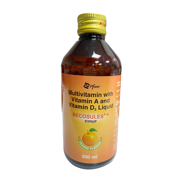 BECOSULES + ORANGE FLAVOUR Syrup
