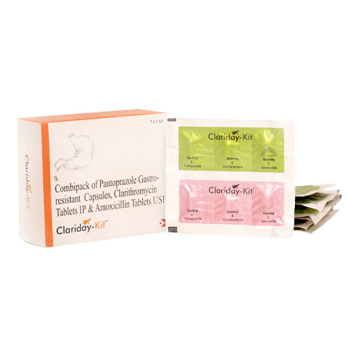 CLARIDAY-KIT Tablets (COMBIKIT)
