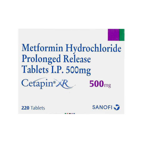CETAPIN XR 500mg Tablet 
