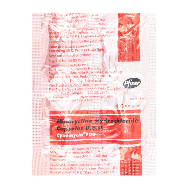 Cynomycin 100mg Capsule
