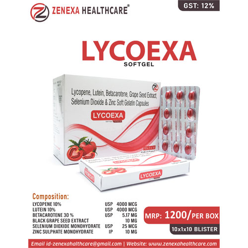 LYCOEXA Softgel Capsules