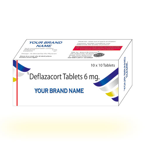 Deflazacort 30mg/6mg Tablets
