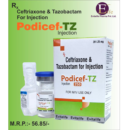 PODICEF-TZ INJECTION (250)