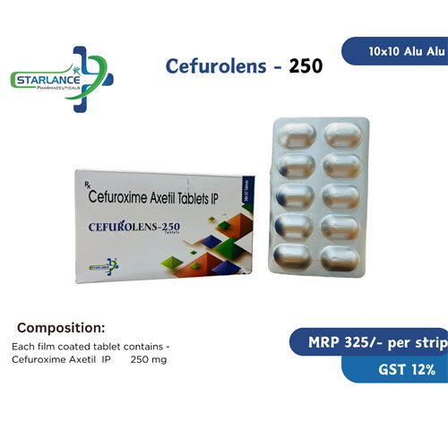 CEFUROLENS-250 Tablets