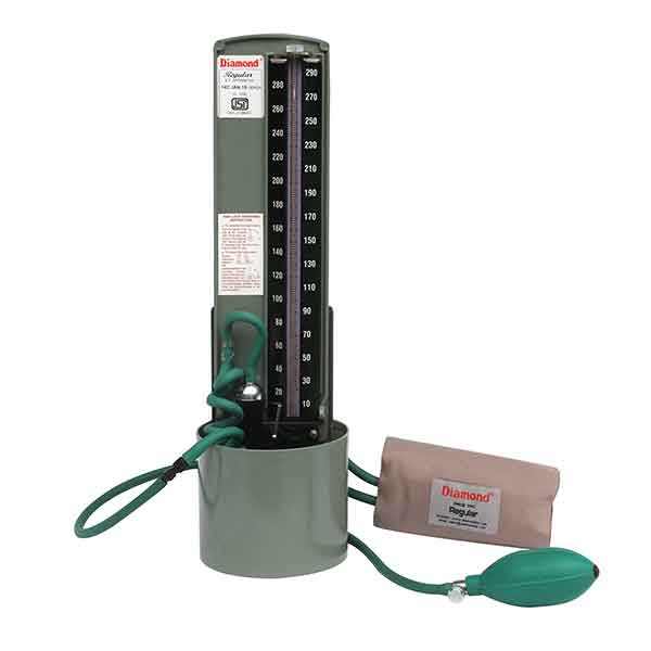 Diamond Mercurial Blood Pressure Apparatus Wall Model - Regular (BPMR142)