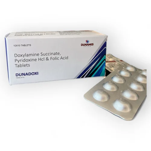 Doxylamine Succinate, Pyridoxidone, Folic Acid Tablet