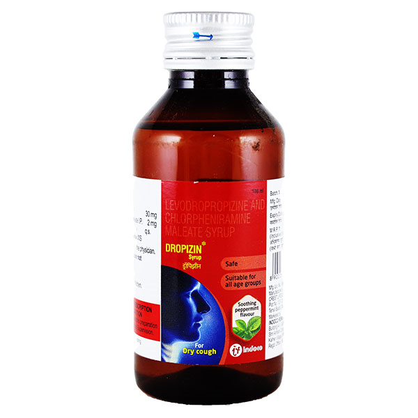 DROPIZIN SOOTHING PEPPERMINT FLAVOUR Syrup 