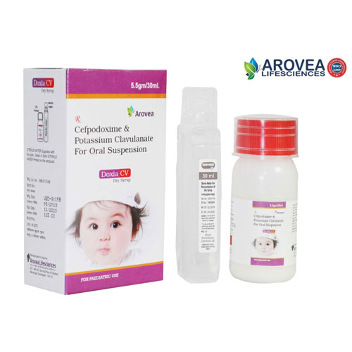 DOXIA-CV DRY SYRUP WITH WATER