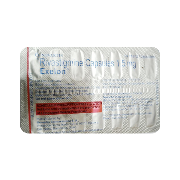 Exelon 1.5mg Capsule