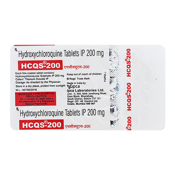 Hcqs 200mg Tablet