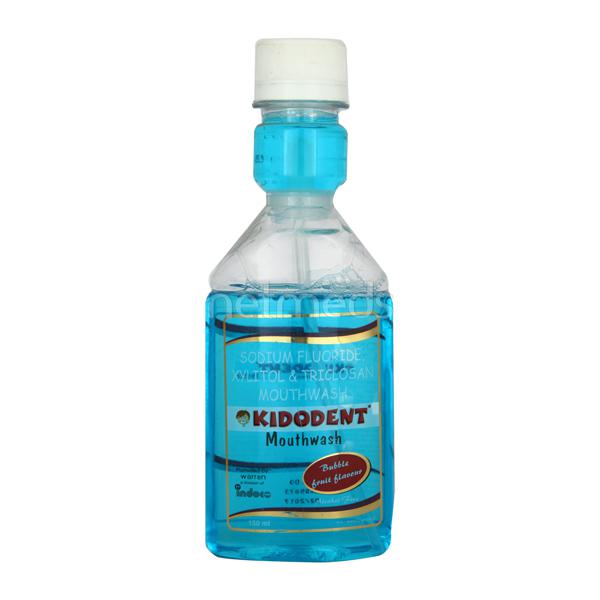 Kidodent Bubble Fruit Flavour Mouth Wash
