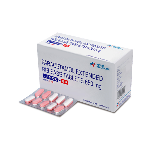 Lanol ER 650mg Tablet 