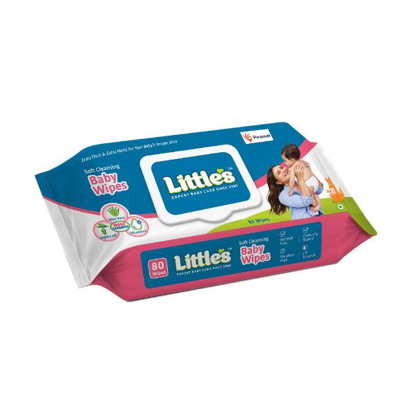  Littles Soft Cleansing Baby Wipes 