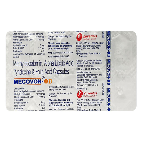  Mecovon OD Capsule 