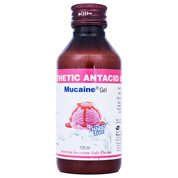 Mucaine Sugar Free Orange Flavour Gel(Oral)