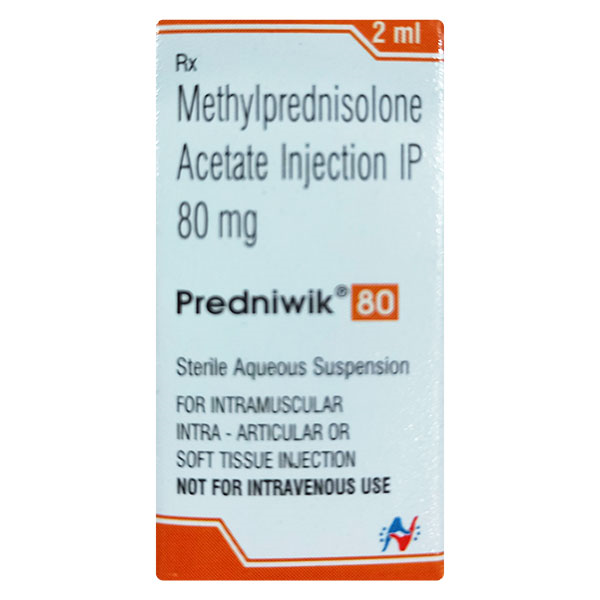 PREDNIWIK 80 Injection 