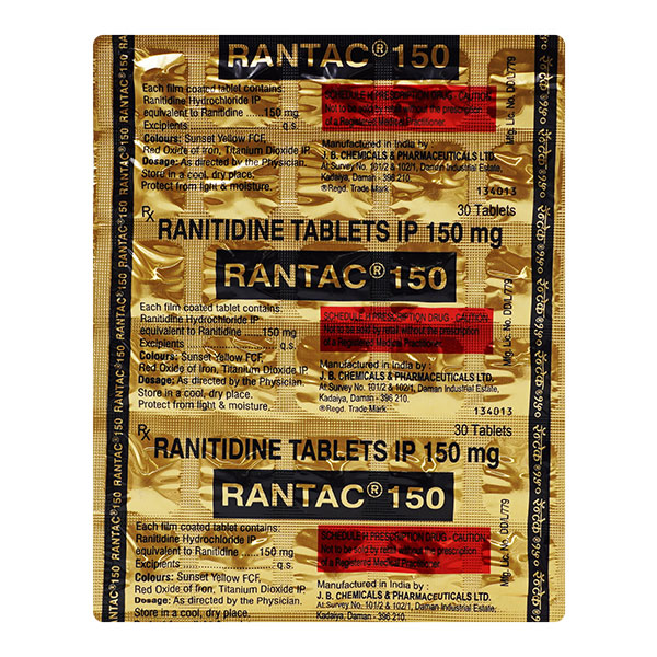 Rantac 150mg Tablet