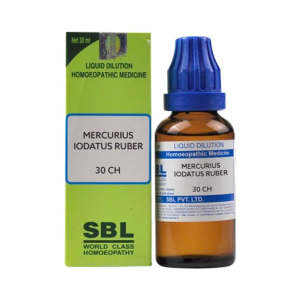 SBL Mercurius Iod.Ruber 1M Liquid 30 ml