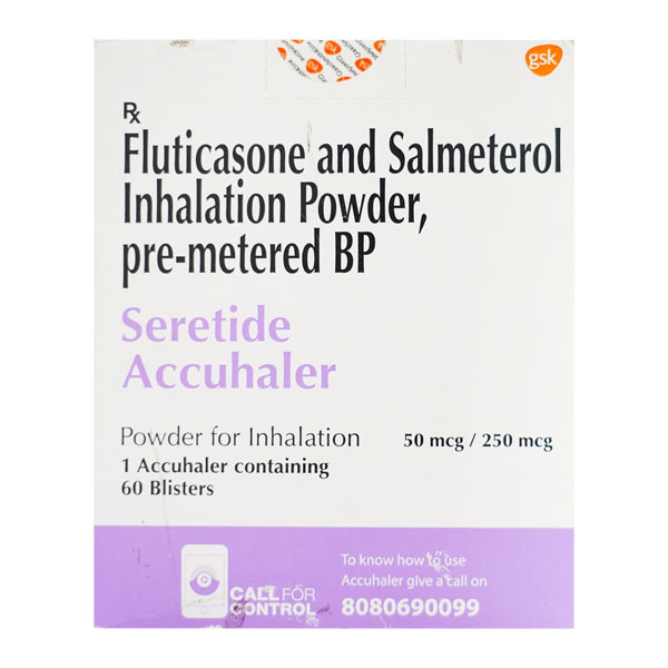 SERETIDE ACCUHALER 50/250mcg Blister