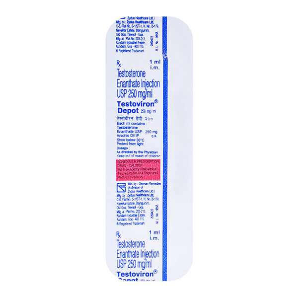 Testoviron Depot 250 Injection 1ml